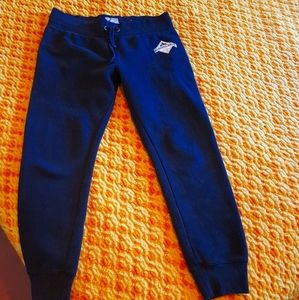 Black Slim fit Beaver Canoe Jogging Sweat pants LG